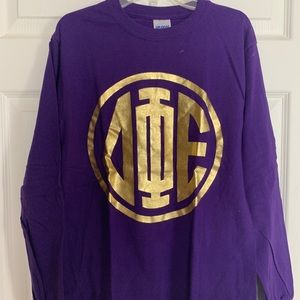 Delta Phi Epsilon Purple Long Sleeve